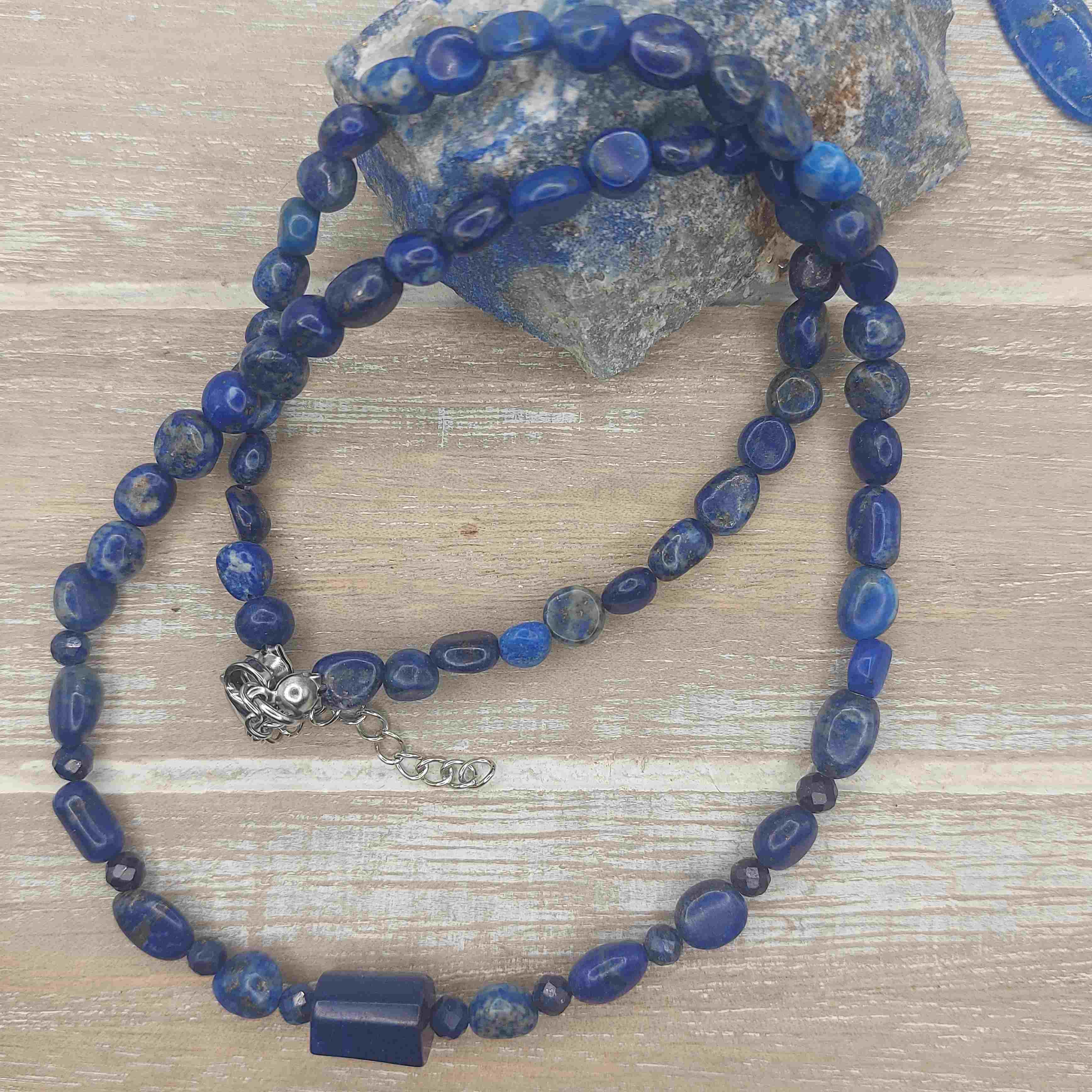 Lápisz lazuli ásvány nyaklánc